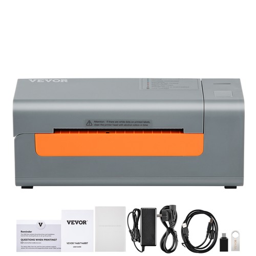 VEVOR Stampante Termica per Etichette 4x6 Risoluzione 203 DPI Connessione USB - Photo 9/12