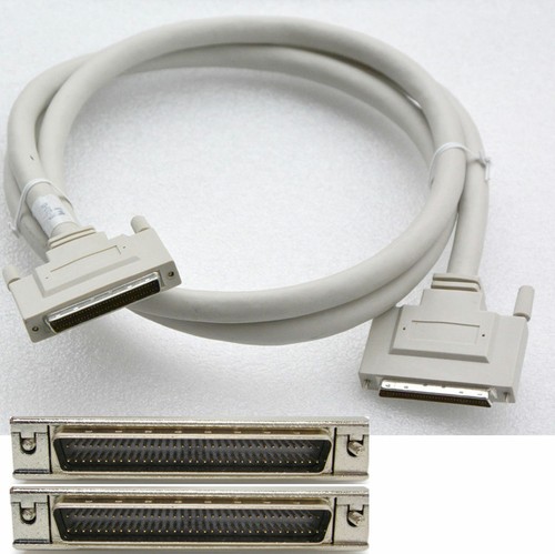 2M SCSI ULTRA SZEROKI KABEL UW EKRANOWANY 68-PIN 68-PINOWA WTYCZKA MĘSKA 25 - Zdjęcie 1 z 1