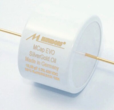 Mundorf MCAP EVO Silber Gold Öl MESGO 2,70 µF MATCHED PAIR  - SELEKTIERTES PAAR