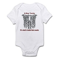 Cafepress X-ray Techs Inside Cute Infant Bodysuit Baby Romper, Cafepress X-ray Techs Inside Cute Infant Bodysuit Baby Romper,