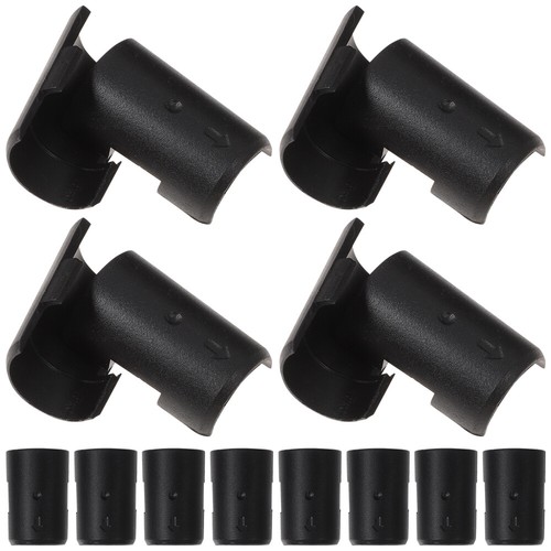 32 Pairs Shelf Lock Clips Plastic Shelving Sleeves Clips Wire Shelving