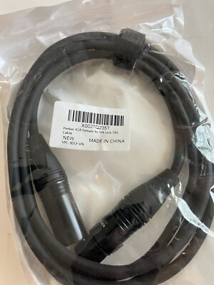 Penker XLR Female To 1/4 Inch TRS Cable New SPC 3012vn - Brand New In Bag