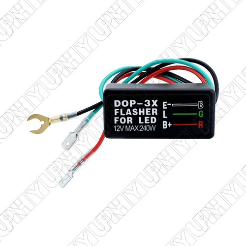 Fit for ATV UTV RV Vehicle Green Turn Signal Rocker Switch with Flasher - Picture 3 of 19