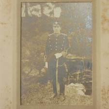 Corpo di cavalleria ex sciabola dell'esercito giapponese, foto commemorativa ...