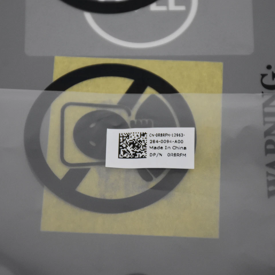 Dell Latitude 7490 Negro 14" LCD Tapa Trasera Conjunto R8RFM AM265000400 1FV9P Foto 3 de 4