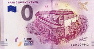 Ticket 0 Zero Euro Schein Memory Hrad Cerveny Kamen 2018 1