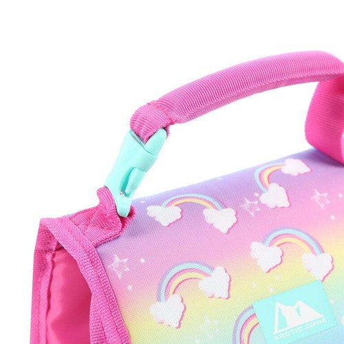 Bolsa de almuerzo reutilizable vertical aislada térmicamente ARCTIC ZONE para niños variedad nueva con etiquetas - Imagen 53 de 53