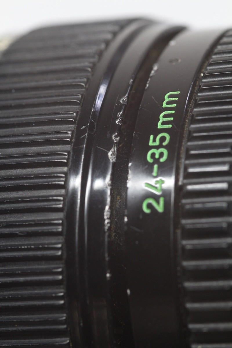 Canon NFD New FD 24-35mm F/3.5 L MF Wide Angle Zoom Lens Canon NFD New FD 24-35mm F/3.5 L MF Wide Angle Zoom Lens