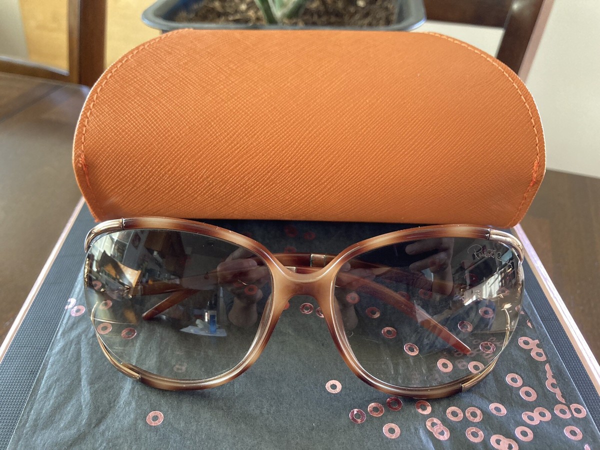 Roberto Cavalli Snake Temple Butterfly Dark Brown Sunglasses Roberto Cavalli Women main image 3