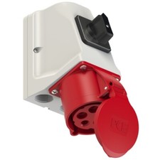 32A CEE Wandsteckdose COMBO mit Schalter IP44  Wanddose 5p - PCE 75925-6 #12