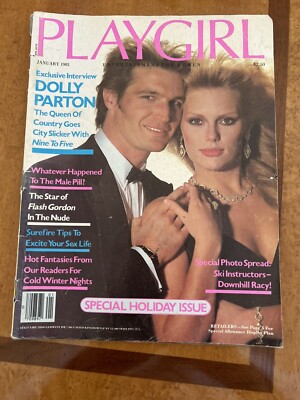 Playgirl January 1984 - Dolly Parton, Flash Gordon Nude Adult Content