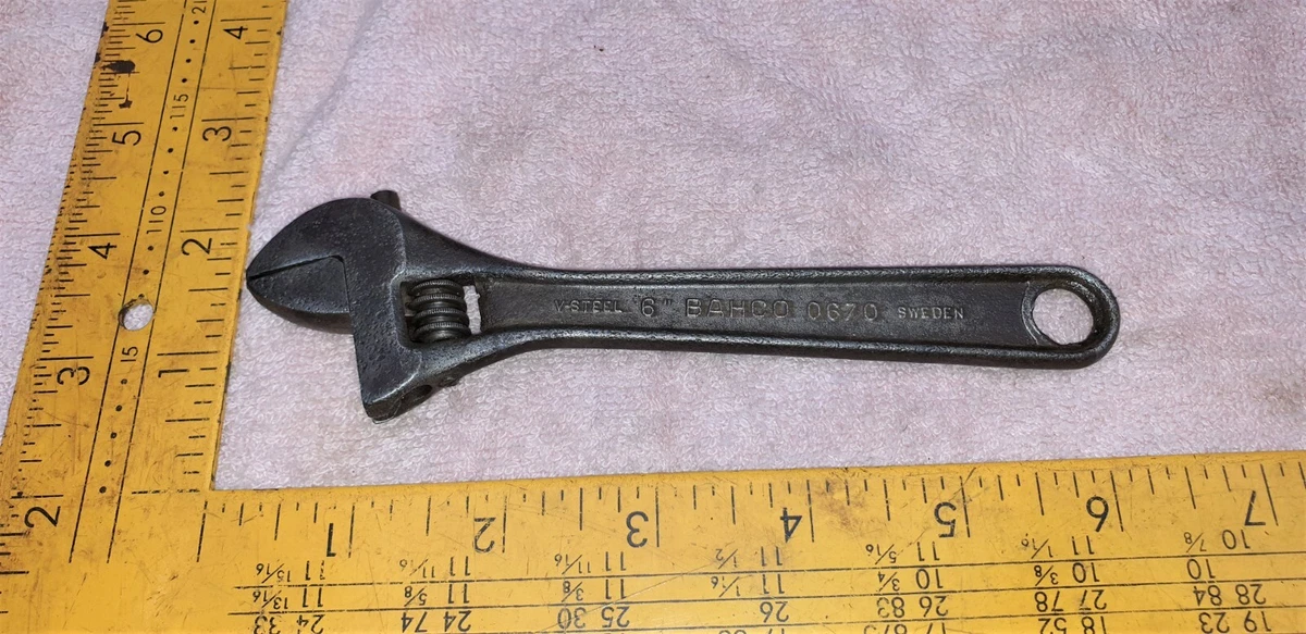 Bahco 6 adjustable sale spanner