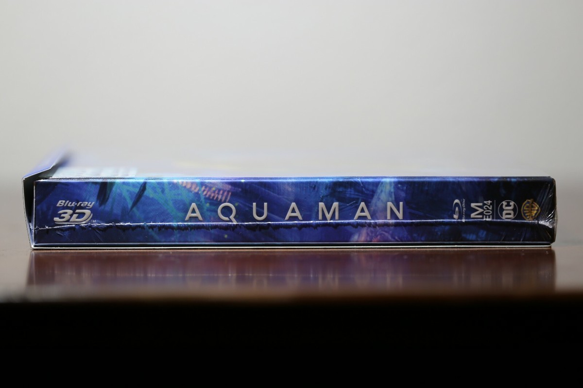 Aquaman Manta Lab Double Lenti SteelBook | 3D + 2D Blu-ray | Brand