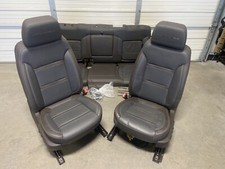 2019-2025 Sierra Denali Chevrolet Silverado Leather Front Rear Seats