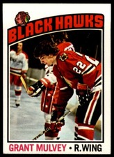 1976-77 Topps Grant Mulvey Chicago Blackhawks #167
