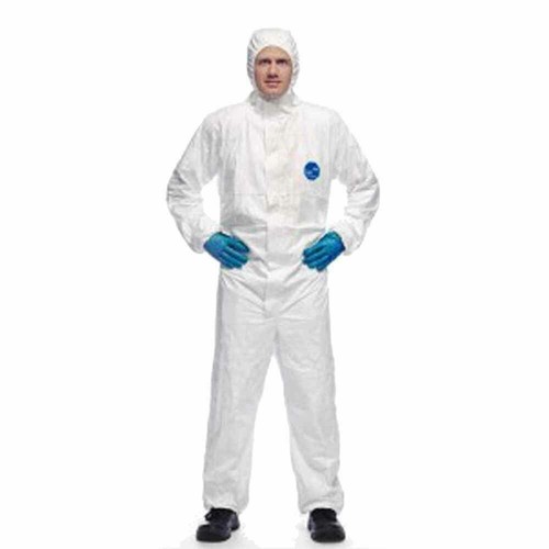 Disposable Coverall/Hooded Protective Clothing Valmy XL White Micromax NS 428 - Bild 1 von 4