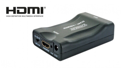 Schwaiger SCART auf HDMI Konverter Wandler Adapter 1080p Full HD Video Audio