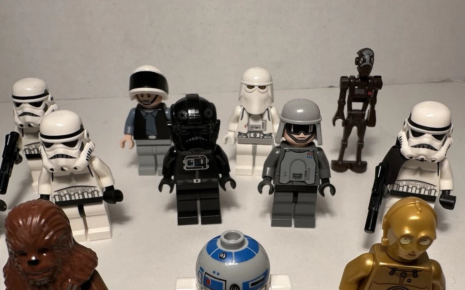 Lote de 19 minifiguras Lego Star Wars.  Foto 4 de 4