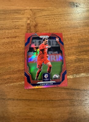 Liam Millar 2024 Panini Prizm Copa America Red Prizm /199 NRMT+