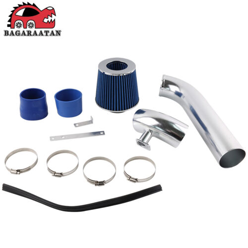 For 1992-98 BMW E36 3-Series 323 I6 Cold Air Intake Induction Kit + Blue Filter - Picture 3 of 12