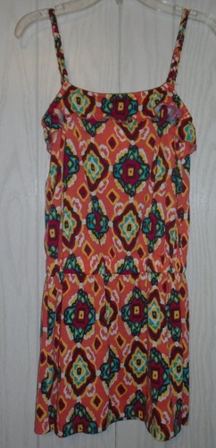 Vestido épico sin mangas con correas trenzadas multicolor para niñas GRANDE NUEVO CON ETIQUETAS - Imagen 9 de 12