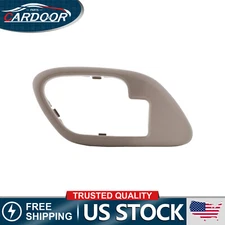 For Tan Inside Interior Door Handle Bezel Trim Cover Left Driver Side Front Rear