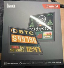 Divoom Pixoo-64 - WiFi Pixel Cloud Digital Fr...