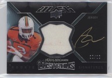 2012 Exquisite Collection 8/99 Travis Benjamin #BRL-27 Auto 0af
