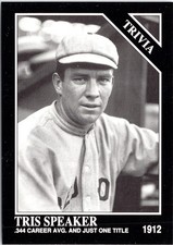 Tris Speaker 1992 Conlon Collection TSN #591 Boston Red Sox