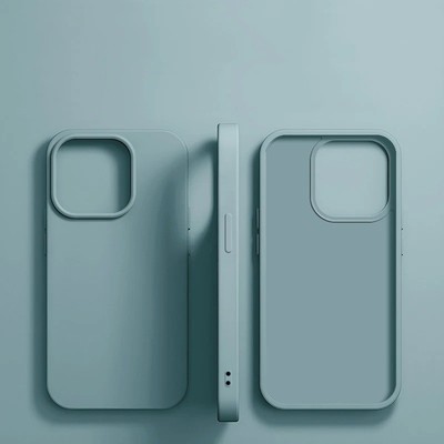 Luxus Silikon Hülle für iPhone 11 16 Serie | Stoßfeste Liquid Handyhülle