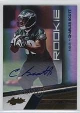 2010 Absolute Memorabilia Rookie Spectrum Gold Signatures Charles Scott Auto 5l1