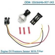 Interruttore sensore pressione olio con filtro D1846A per 12677836 Chevy GMC Hummer