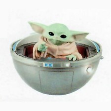 2024 Grogu in Hovering Pram Star Wars The Mandalorian Magic Hallmark Ornament