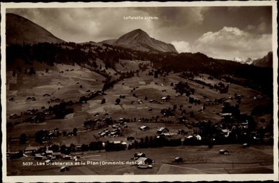 Ak Les Diablerets Ormont Dessous Kanton Waadt, Le Plan - 2921314