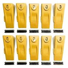 6737325 Bucket Teeth and 6737326 Flexpins for Bobcat Style Mini Excavator 10PK