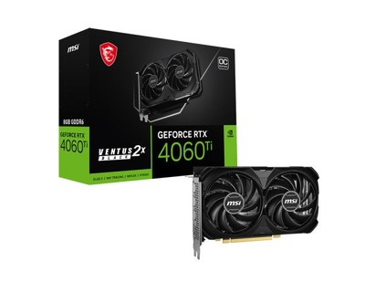 4711377216166 MSI VENTUS 912-V512-001 Grafikkarte NVIDIA GeForce RTX 4060 Ti 8 G