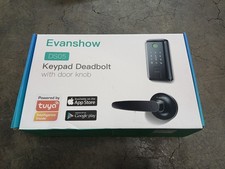 Smart Door Lock Keyless Entry with Fingerprint Touchscreen Keypad APP IC Card