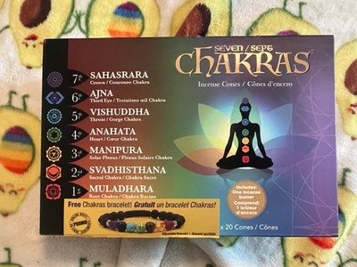 140 Long-Lasting Meditation Incense Cones - 7 Aromas with Unique Gift Components