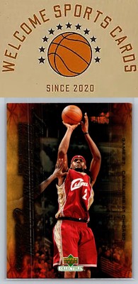 2004 upper deck collectibles lebron james