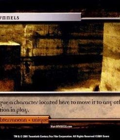 Tunnels (Foil) (Unlimited) Ungraded BTVS: Pergamum Prophecy Unlimited Foil