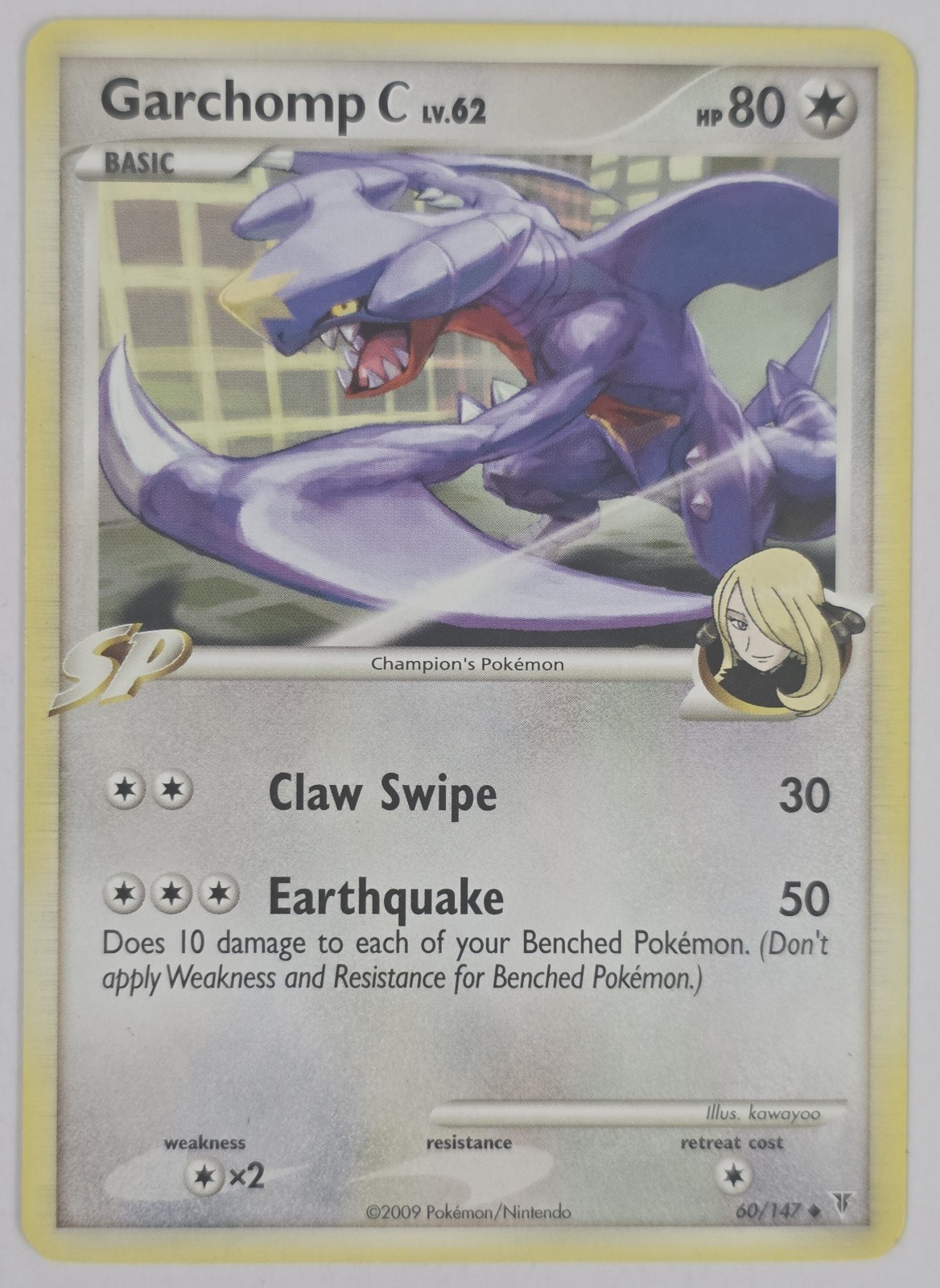 Pokemon Garchomp C Supreme Victors Regular Card 60/147