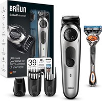 Braun Beard Trimmer 39 Length Settings Cordless Li-Ion Rechargeable (6889)