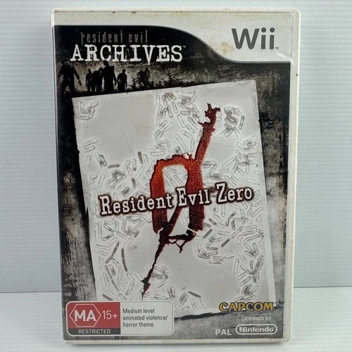 Resident Evil Archives: Resident Evil Zero 0 Nintendo Wii Game PAL Free Postage