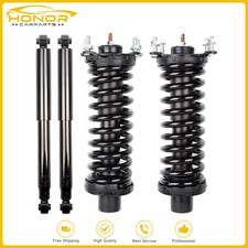 For 2002-2012 Jeep Liberty 4Pcs Complete Front Struts w/ Coil Spring Rear Shocks