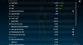 Genshin Impact AR 58 America - Columbina - Furina - Varessa - Citlali - Hu Tao