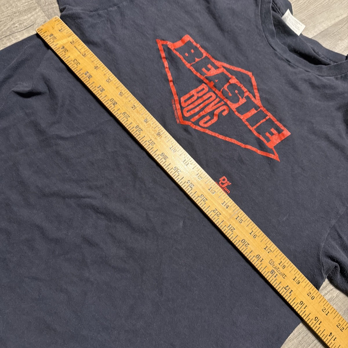 1986 Beastie Boys GET OFF MY . DICK def jam rap T-Shirt vtg 80s