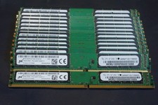 15x Micron 16GB 240GB DDR4 2400MHz PC4-2400T 2Rx8 ECC RDIMM VLP Server RAM