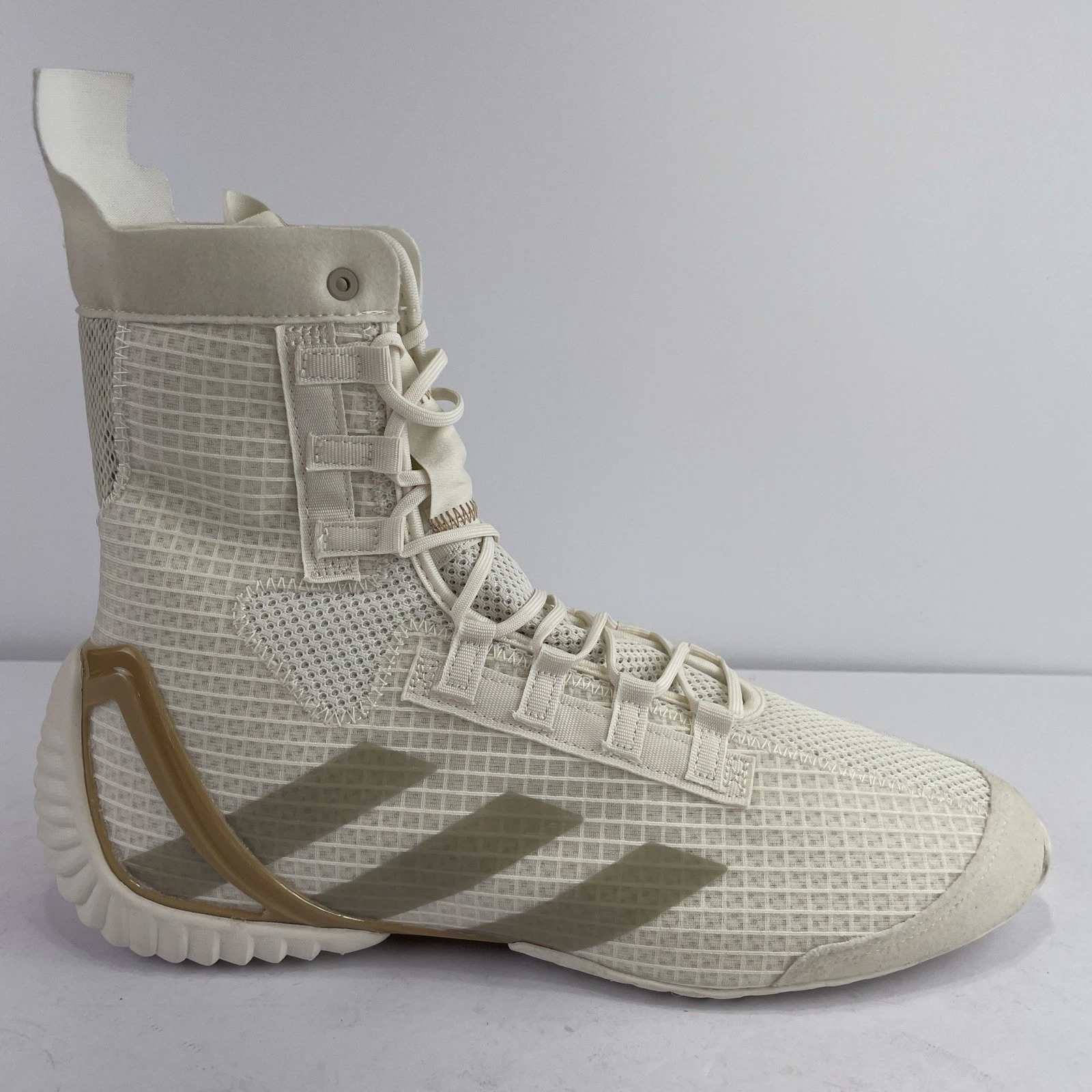 Adidas Boxing Speedex 23 High Top Off White Shoes JH8822 Men 8.5 Women 9.5 $180