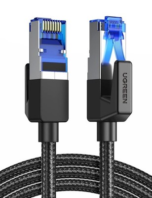 1 m High-Speed Cat 8 Ethernet Kabel - 40 Gbit/s, Anti-Interferenz Design für Gaming