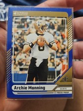 2024 Panini Donruss - Archie Manning #195 Blue Press Proof